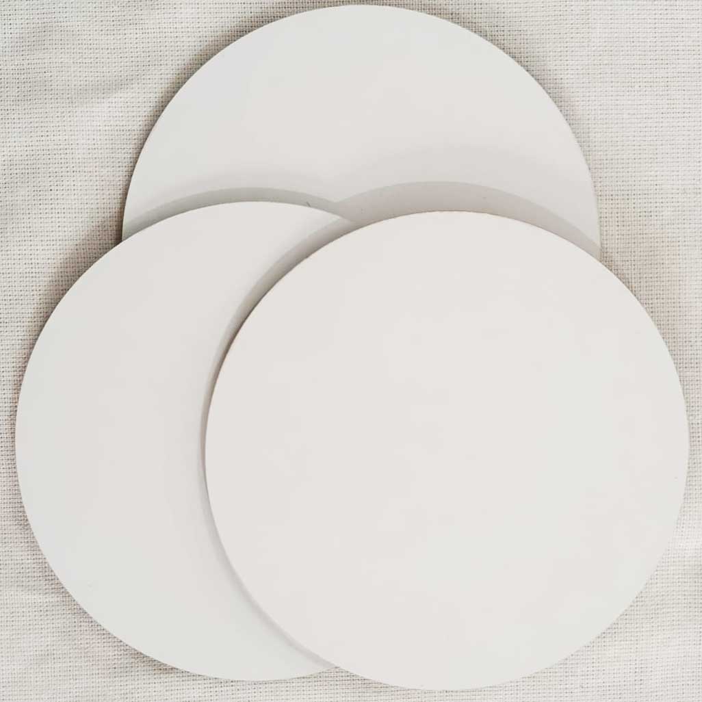 10cm çap yuvarlak Mdf Lamine Bardak Altlığı baskı