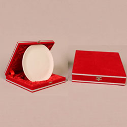Seramik Bordürsüz beyaz tabak - Çapı 20 cm - baskı alanı 18 cm