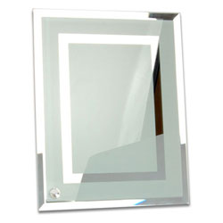18x23 Aynalı  Cam Foto Ayaklı