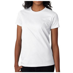 KADIN %100 Pamuklu T-Shirt (0 yaka) kısa kollu / K01